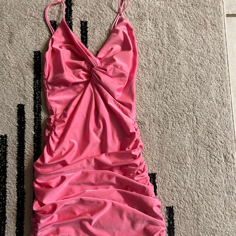 Pink Lucy in the sky hoco dress